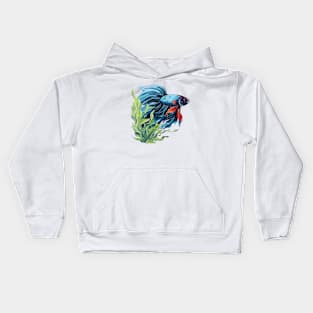 Betta Fish Kids Hoodie